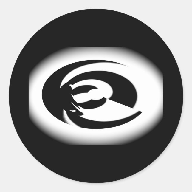 EPS GIFT  CLASSIC ROUND STICKER (Front)