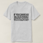 Epstein Didn't Kill Himself Black Text T-Shirt<br><div class="desc">'IF YOU CAN READ THIS YOU'RE PROBABLY STANDING WAY TOO CLOSE BUT WHILE YOU'RE HERE,  DID YOU KNOW THAT JEFFREY EPSTEIN DIDN'T KILL HIMSELF?</div>