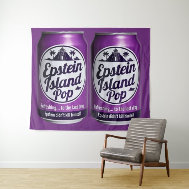 EPSTEIN ISLAND POP TAPESTRY (In Situ (Horizontal))