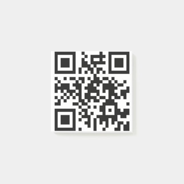 Epstein Trump Grand Jury Testimony QR Code Post-it Notes (Front)