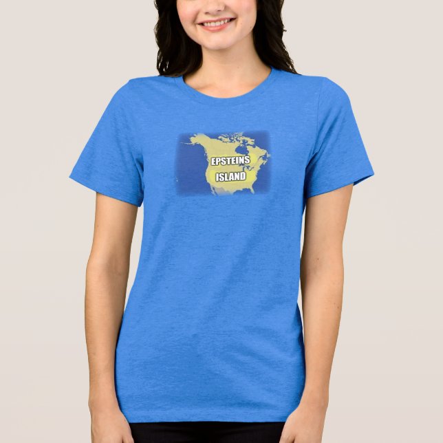 EPSTIENS ISLAND  Tri-Blend SHIRT (Front)