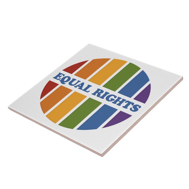 Equal Rights ceramic tiles (Side)