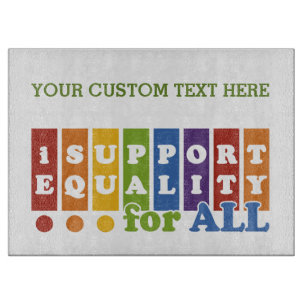 Equal Rights custom cutting board