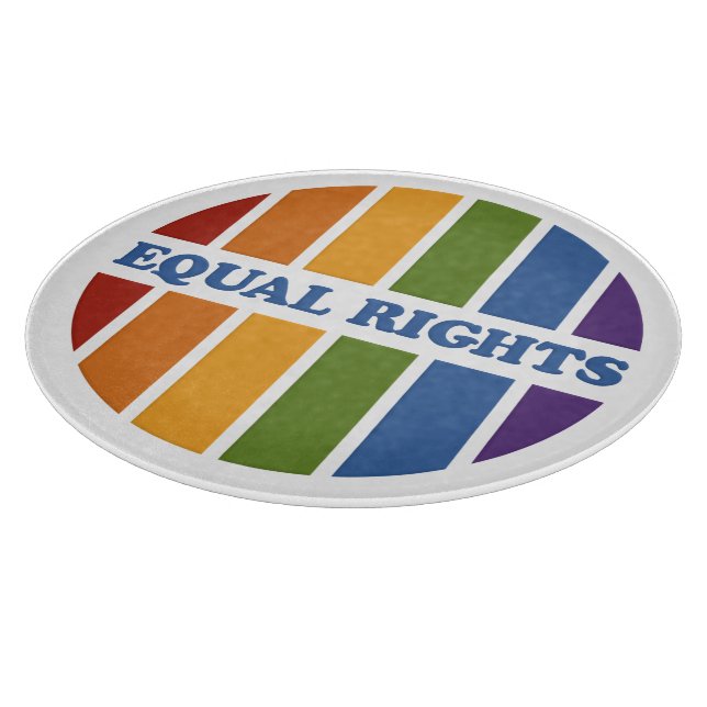 Equal Rights cutting board (Corner)