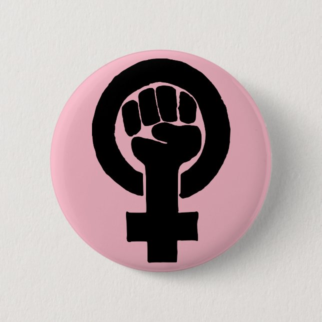 Equal Rights Design 2 Inch Round Button (Front)