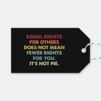 Equal Rights For Others Does Not Mean Fewer Rights