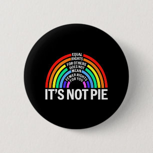 Equal Rights For Others Does Not Mean LGBT Pride 2 Inch Round Button