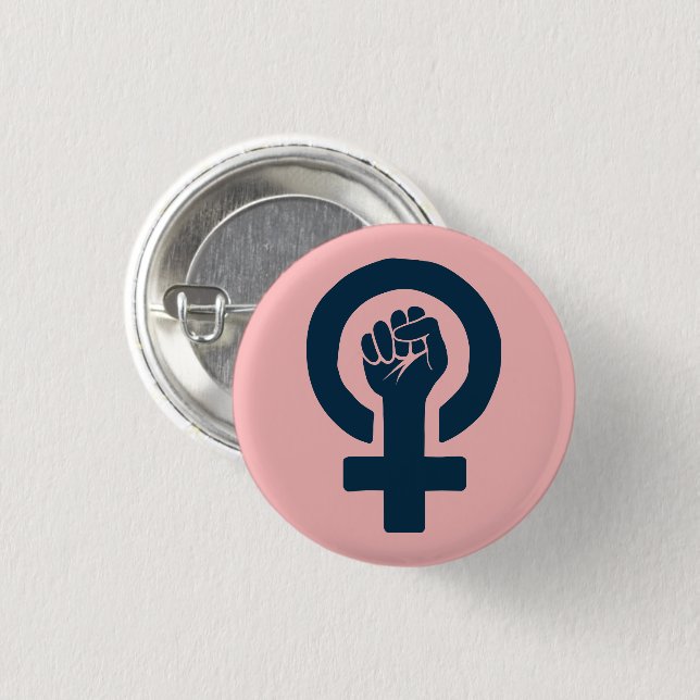 Equal Rights for Women 1 Inch Round Button (Front & Back)