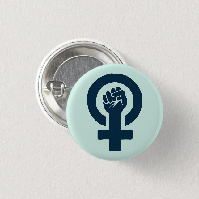 Equal Rights for Women 1 Inch Round Button (Front & Back)