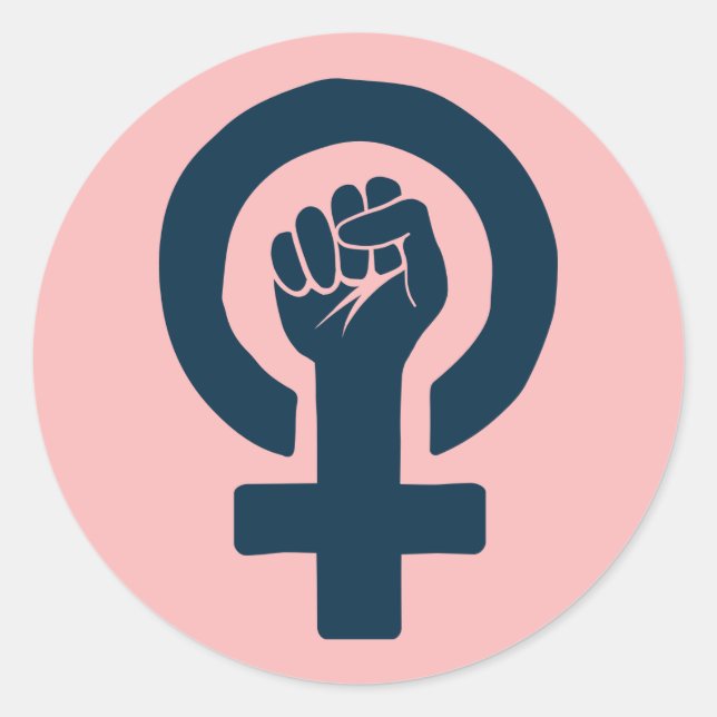 Equal Rights for Women Classic Round Sticker (Front)