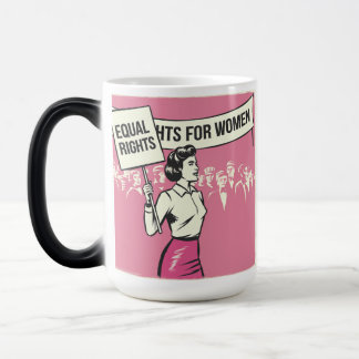 Equal Rights for Women Magic Mug