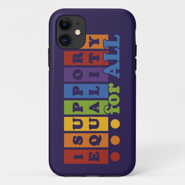 Equal Rights iPhone case (Back)