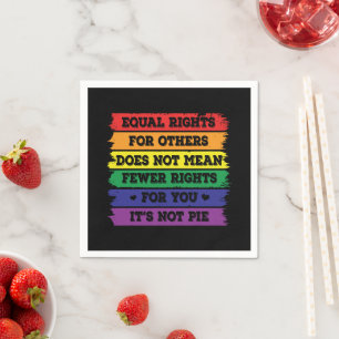Equal Rights   LGBTQ Rights   Pride Parade   Ally Napkin
