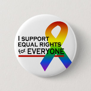 Equal Rights Supporter button