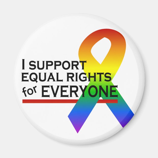Equal Rights Supporter magnet (Front)