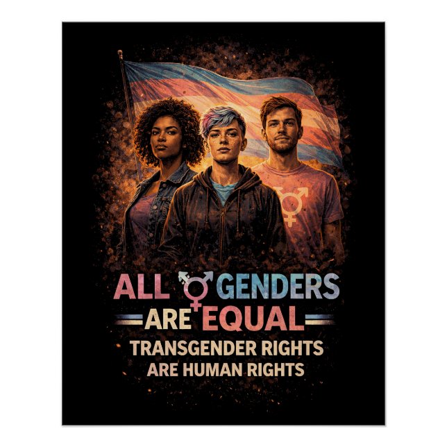 Equal Under Every Flag Poster (Front)