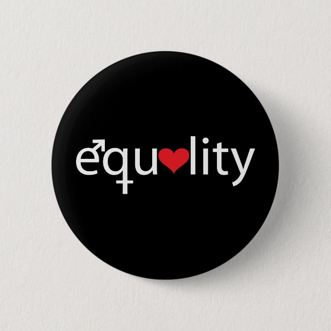 Equality 2 Inch Round Button (Front)