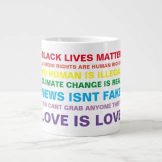 equality  black lives matter pride coffee mug