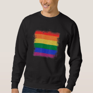 Equality Colours For Lgbt Pride Awareness For Gay  Sweatshirt