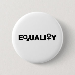 Equality Equal Rights Kindness and Liberty 2 Inch Round Button