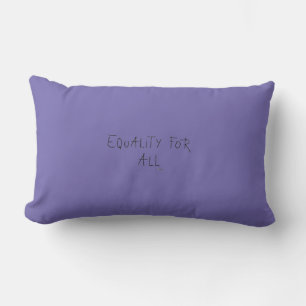 Equality for All, Home Decor, Modern Lumbar Pillow