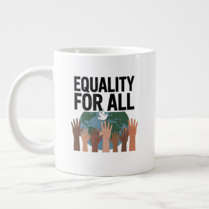 Equality For All – Human Rights Day 2025 Large Coffee Mug