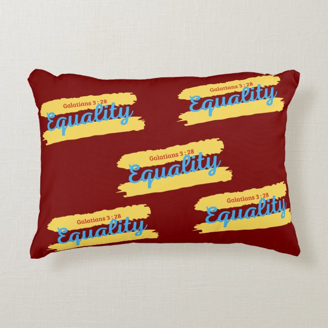 Equality ( Galatians 3 : 28 ) Pillow (Front)