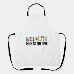 Equality Hurts No One Vintage Pride Shirt Design_1 Apron