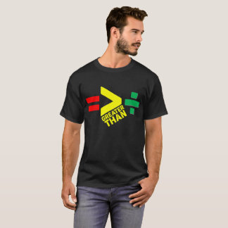 Equality Is Greater Than Division – Black History  T-Shirt