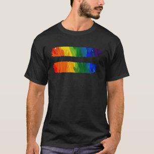 Equality LGBT Pride Awareness Rainbow For Gay & Le T-Shirt