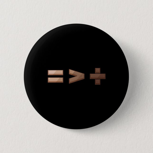 Equality Over Division Black History Month Blm Mel 2 Inch Round Button (Front)