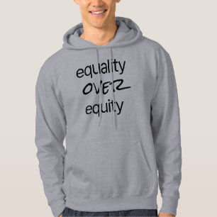 Equality Over Equity Men's Basic Hoodie