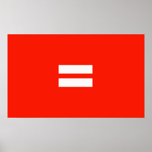 Equality Pride Flag Poster