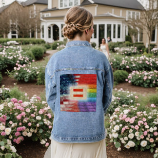 Equality & Rights For All Show Denim Jacket