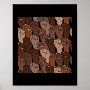 Equality Rights Sticker  Poster