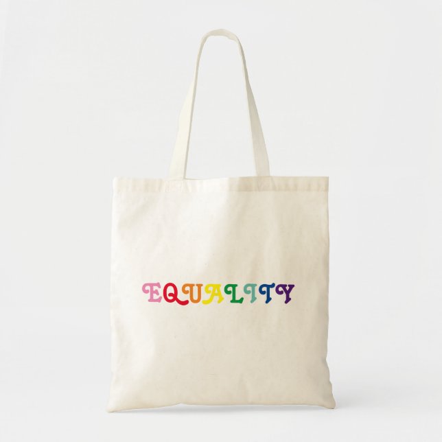 "Equality" Tote Bag (Front)