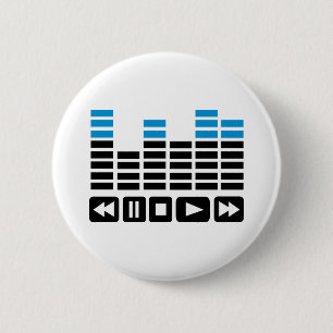 Equalizer 2 Inch Round Button
