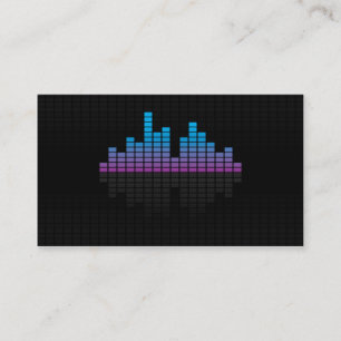 Equalizer - Blue Business Card