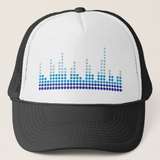 Equalizer music trucker hat
