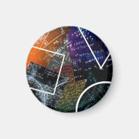Equation Burst: Math Art Magnet