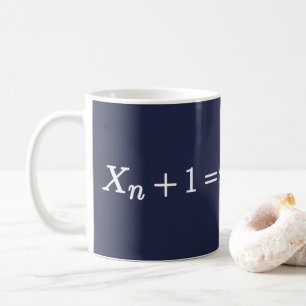 Équation de l'application logistique Science Tasse