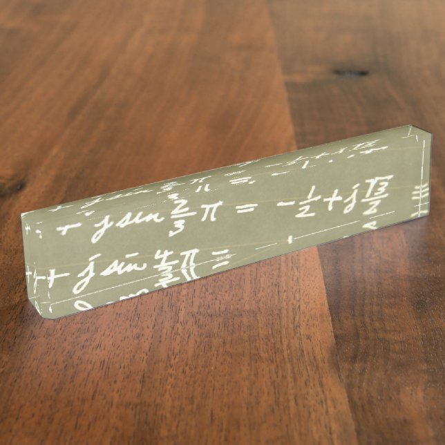 Equation Nameplate (Side)
