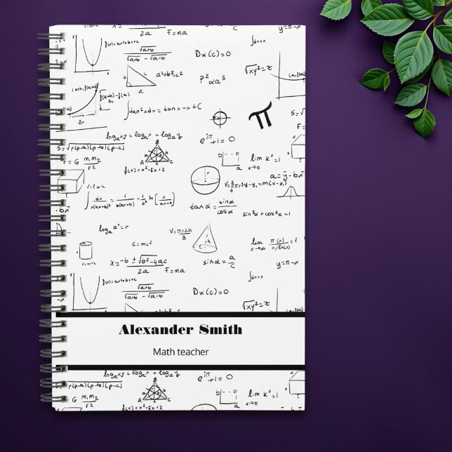 Équations mathématiques en noir blanc (Créateur téléchargé)