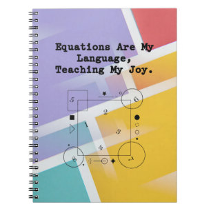 Equations My Language   Teaching My Joy Math Notebook