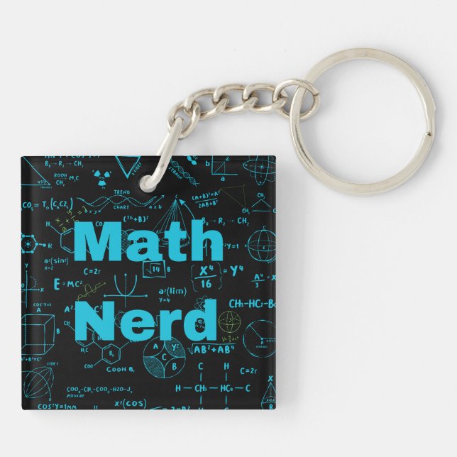 Équations Nerd mathématiques et formules (Dos)