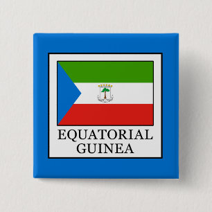 Equatorial Guinea 2 Inch Square Button
