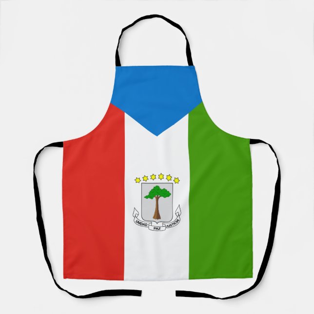 Equatorial Guinea Flag Apron (Front)