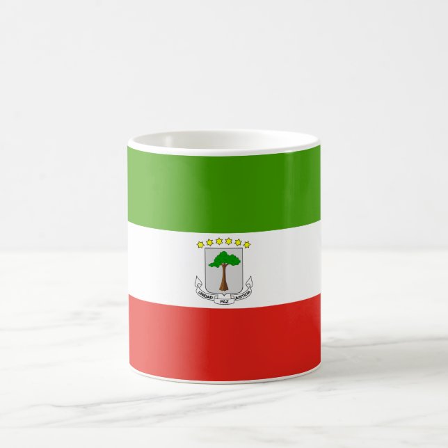 Equatorial Guinea Flag Coffee Mug (Center)