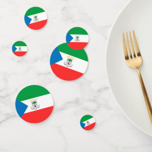 Equatorial Guinea flag Confetti