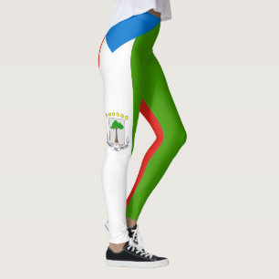 Equatorial Guinea Flag Leggings